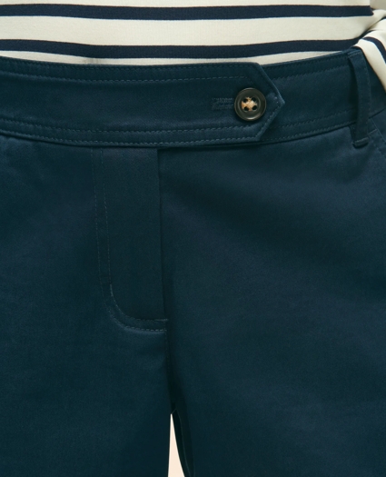 Stretch Cotton Twill Shorts, image 4
