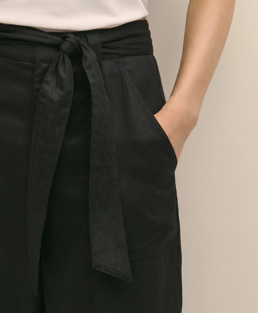 Belted Wide-Leg Utility Pants, image 3