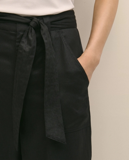 Belted Wide-Leg Utility Pants, image 3