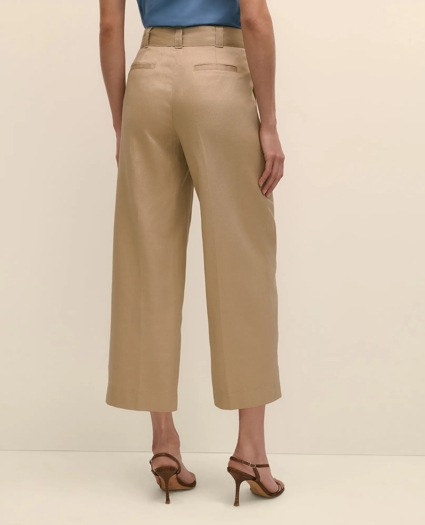 Belted Wide-Leg Utility Pants, image 4