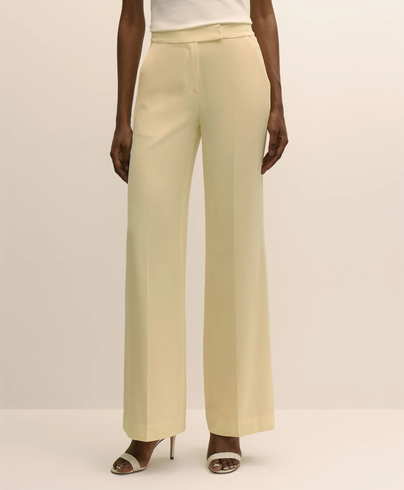 Crepe Wide-Leg Pants, image 2