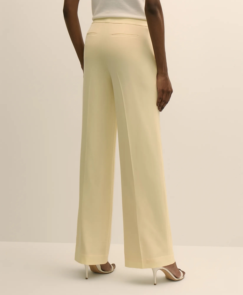 Crepe Wide-Leg Pants, image 3