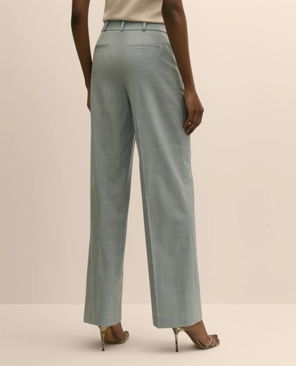 Wool-Blend Plaid Pants, image 3
