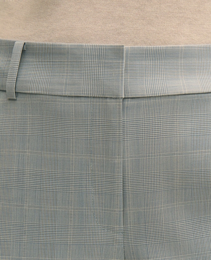 Wool-Blend Plaid Pants, image 4