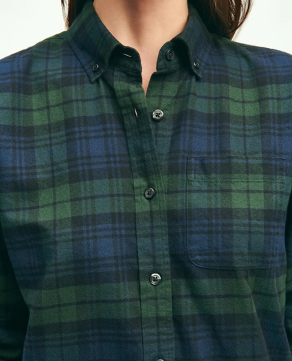 Classic Fit Cotton Flannel Shirt, image 2