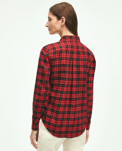 Classic Fit Cotton Flannel Shirt, image 2