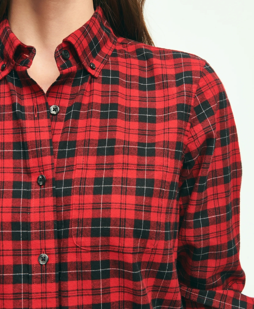 Classic Fit Cotton Flannel Shirt, image 3