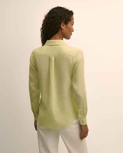 Classic Fit Linen Shirt, image 4