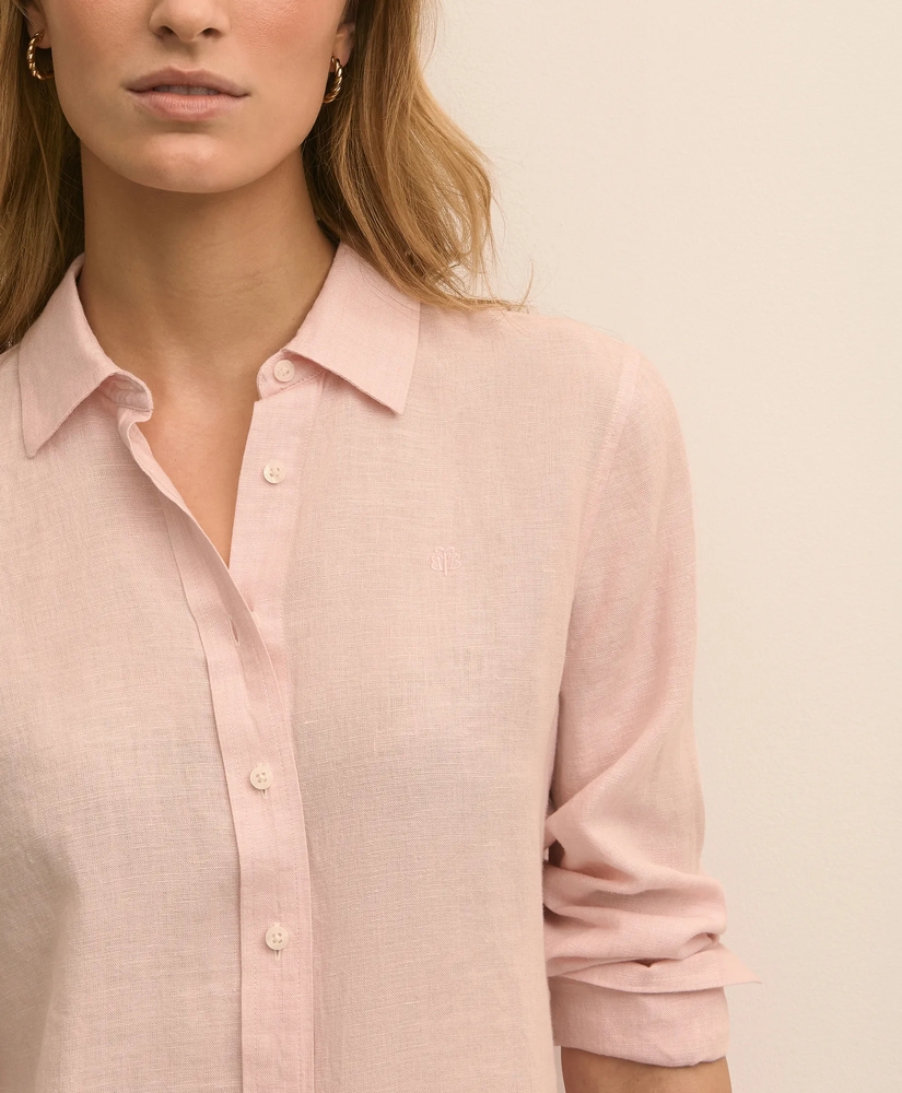 Classic Fit Linen Shirt, image 3