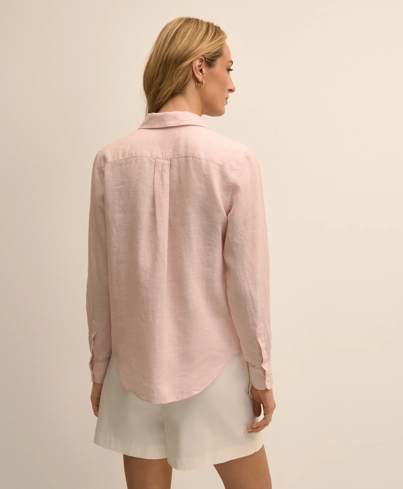 Classic Fit Linen Shirt, image 4