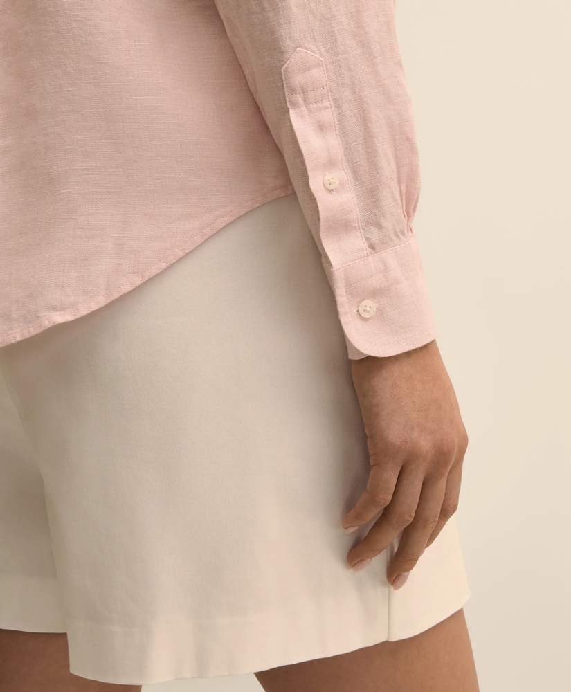 Classic Fit Linen Shirt, image 5