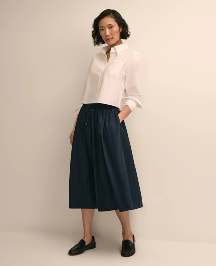 The Cropped Oxford Shirt, image 1
