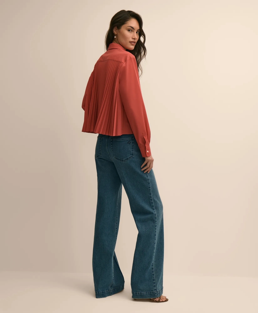 The Cropped Back-Pleat Shirt, image 3