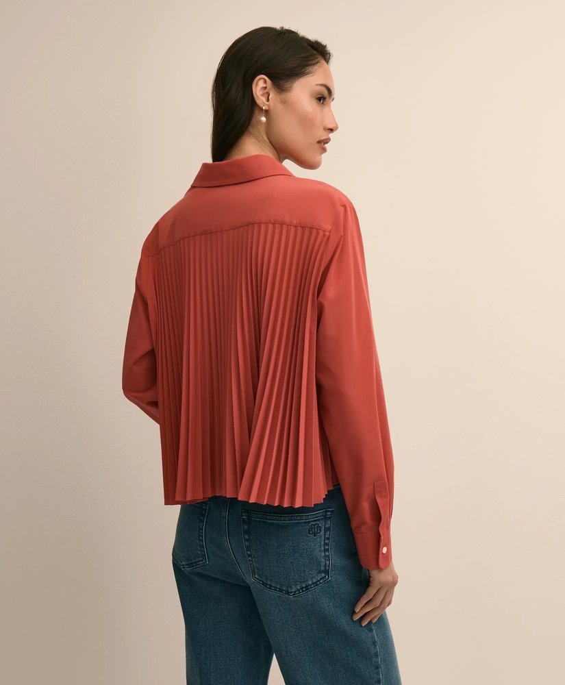 The Cropped Back-Pleat Shirt, image 4