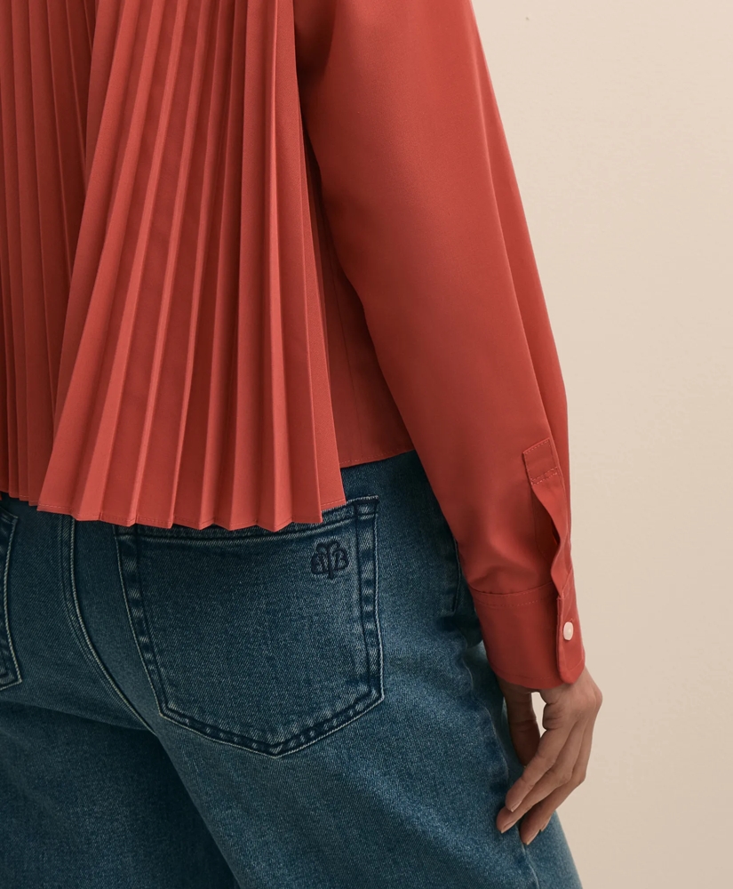 The Cropped Back-Pleat Shirt, image 5