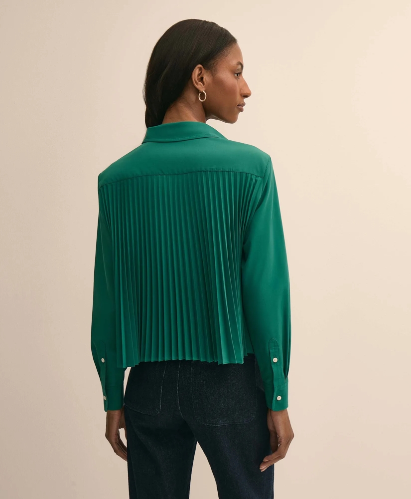 The Cropped Back-Pleat Shirt, image 4