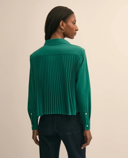 The Cropped Back-Pleat Shirt, image 4