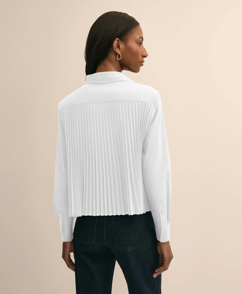 The Cropped Back-Pleat Shirt, image 3