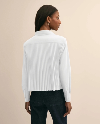 The Cropped Back-Pleat Shirt, image 3