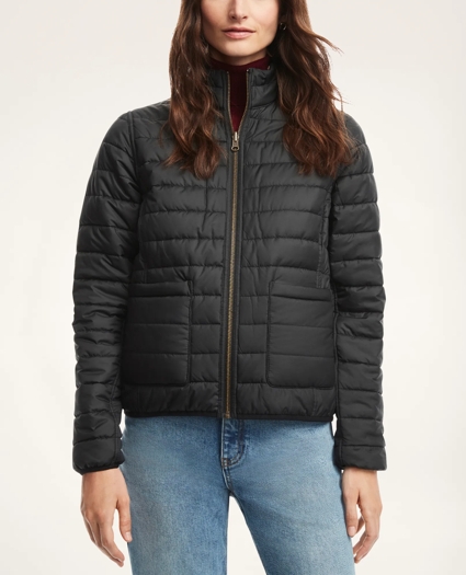 Reversible Water-Repellent Animal Print Puffer Jacket, image 3