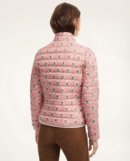 Reversible Water-Repellent Floral Puffer Vest, image 3