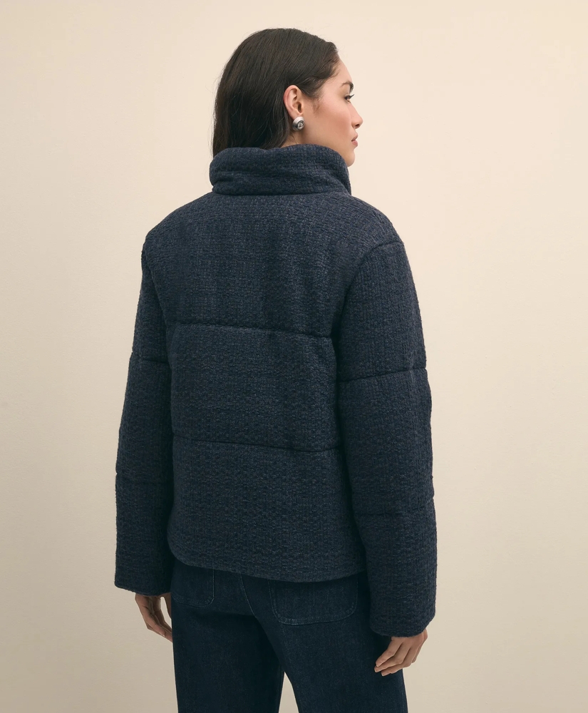 Tweed Short Puffer Jacket, image 4