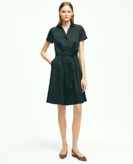 Belted Shirt Dress, image 1
