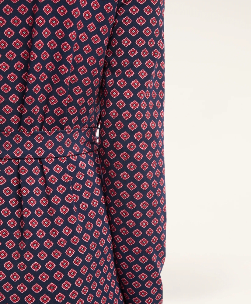 Foulard Print Knit Dress, image 3