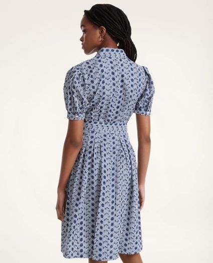Cotton Embroidered Shirt Dress, image 2