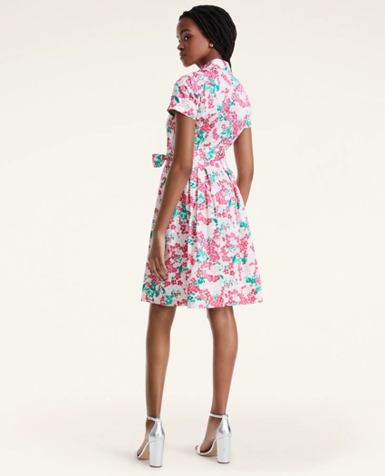 Cotton Short Sleeve Shirt Dress, image 2