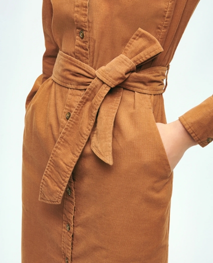 Corduroy Shirt Dress, image 3