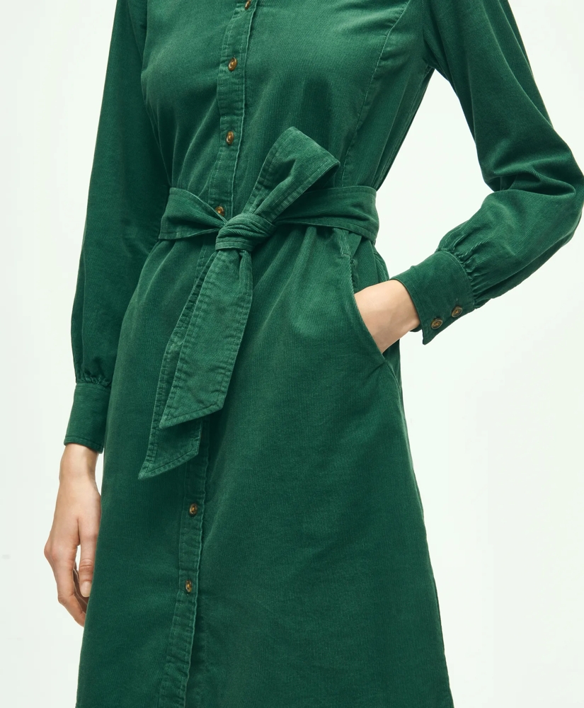 Corduroy Shirt Dress, image 4