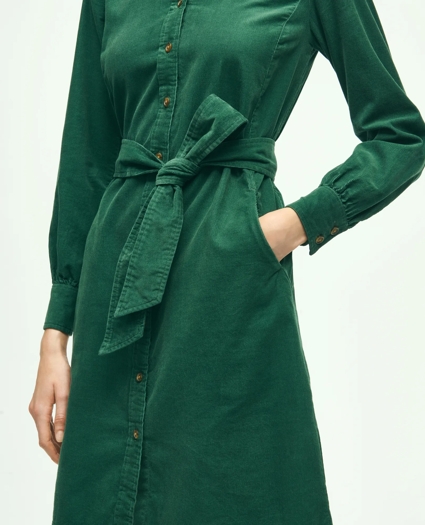 Corduroy Shirt Dress, image 4
