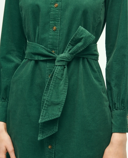 Corduroy Shirt Dress, image 5