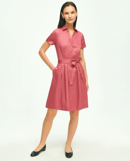 Belted Shirt Dress, image 1
