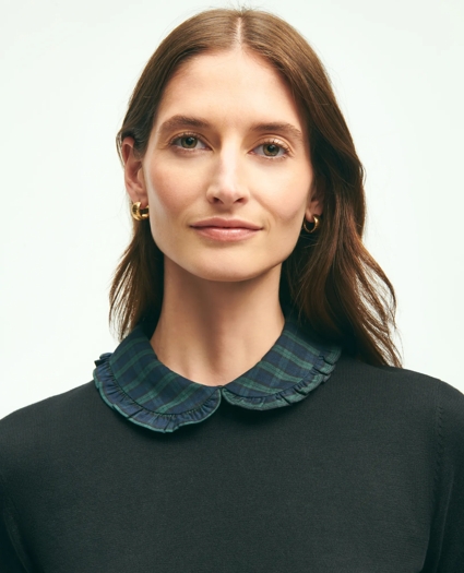 Cotton Removable Collar Sweater, image 3