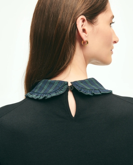 Cotton Removable Collar Sweater, image 4
