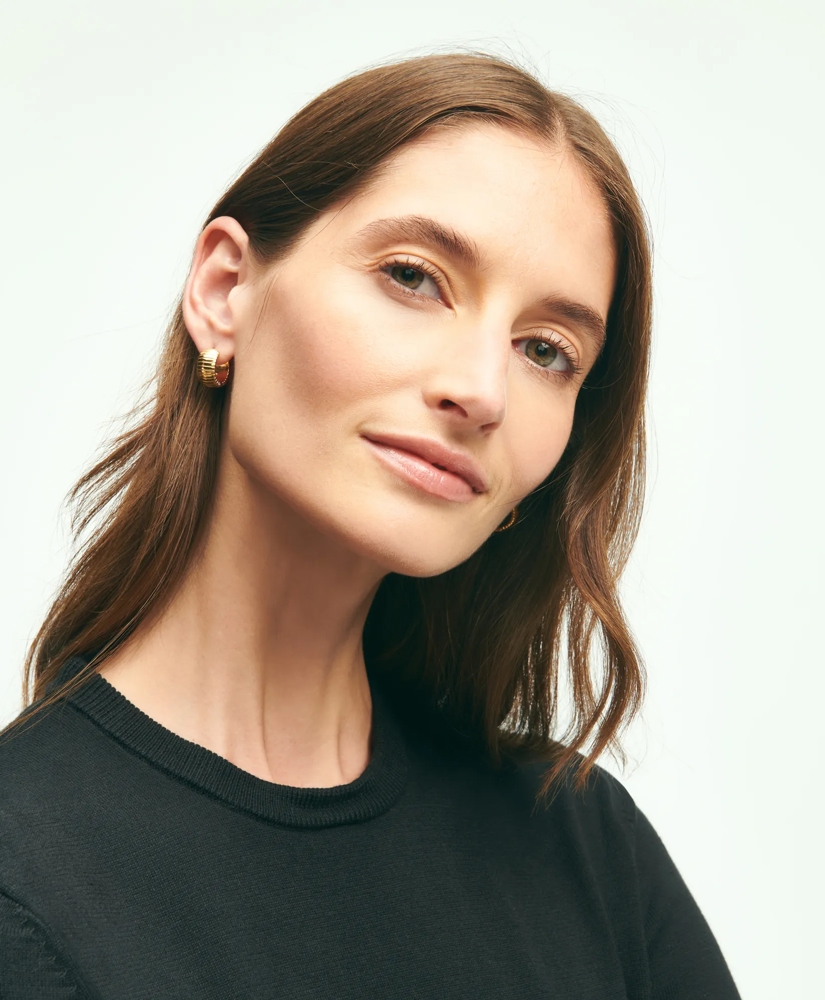 Cotton Removable Collar Sweater, image 5