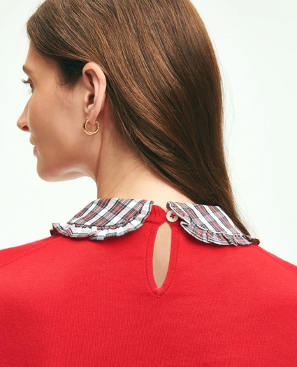 Cotton Removable Collar Sweater, image 6