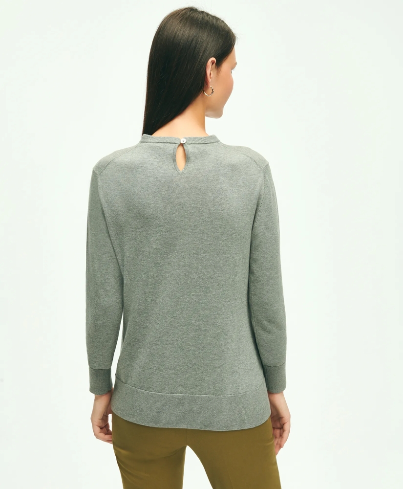 Cotton Removable Collar Sweater, image 6