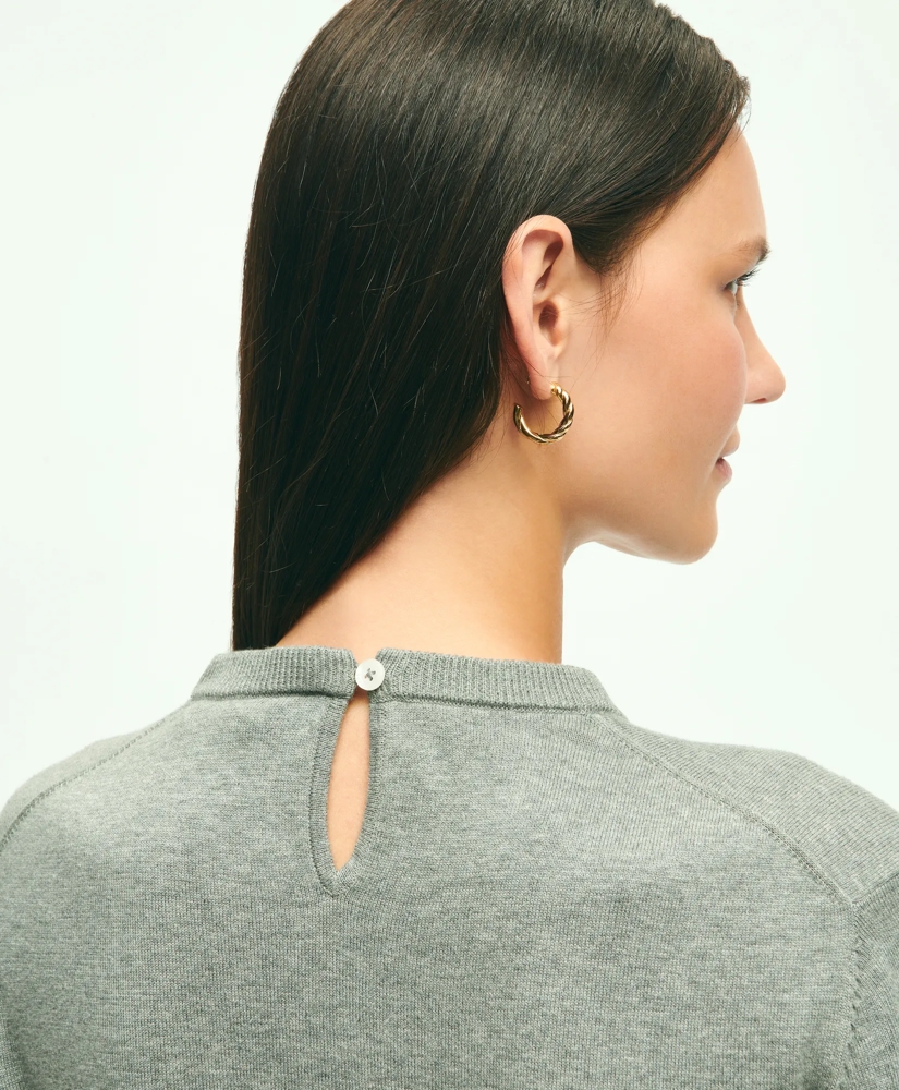 Cotton Removable Collar Sweater, image 7