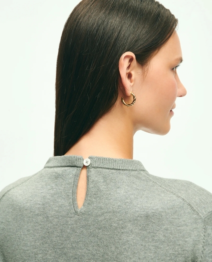 Cotton Removable Collar Sweater, image 7