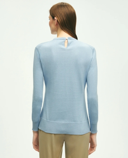 Cotton Removable Collar Sweater, image 6