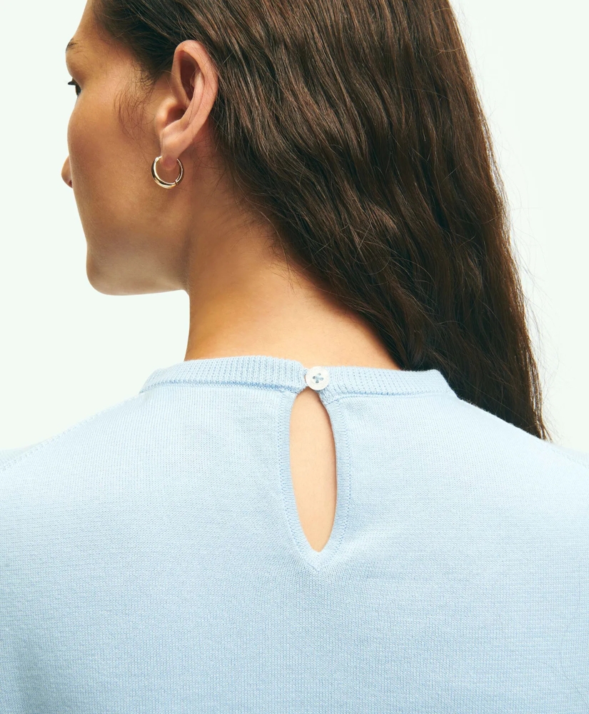 Cotton Sweater With Removable Ruffle Collar, image 7