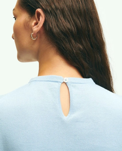 Cotton Sweater With Removable Ruffle Collar, image 7