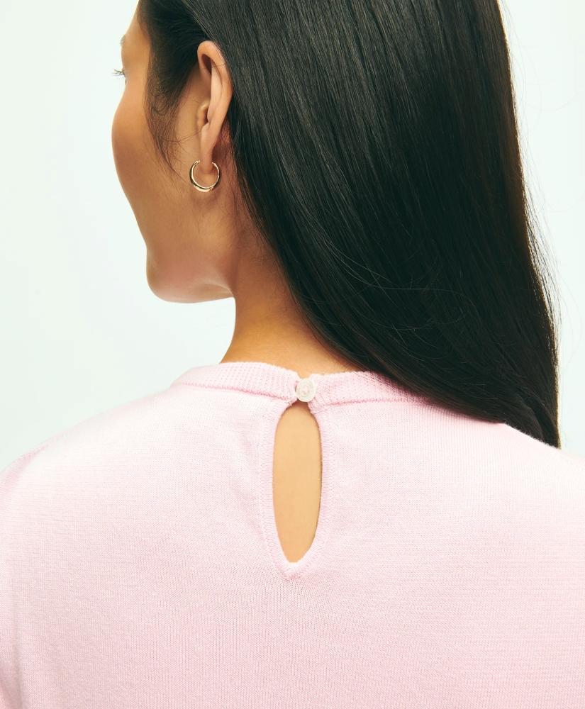 Cotton Sweater With Removable Ruffle Collar, image 4