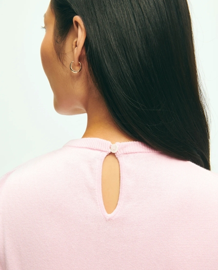 Cotton Sweater With Removable Ruffle Collar, image 4