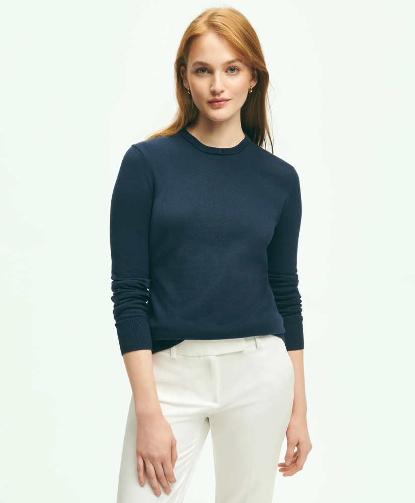 Cotton Sweater With Removable Ruffle Collar, image 5