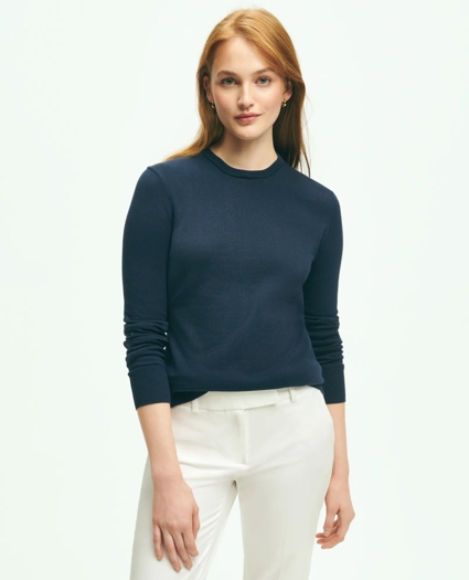 Cotton Sweater With Removable Ruffle Collar, image 5