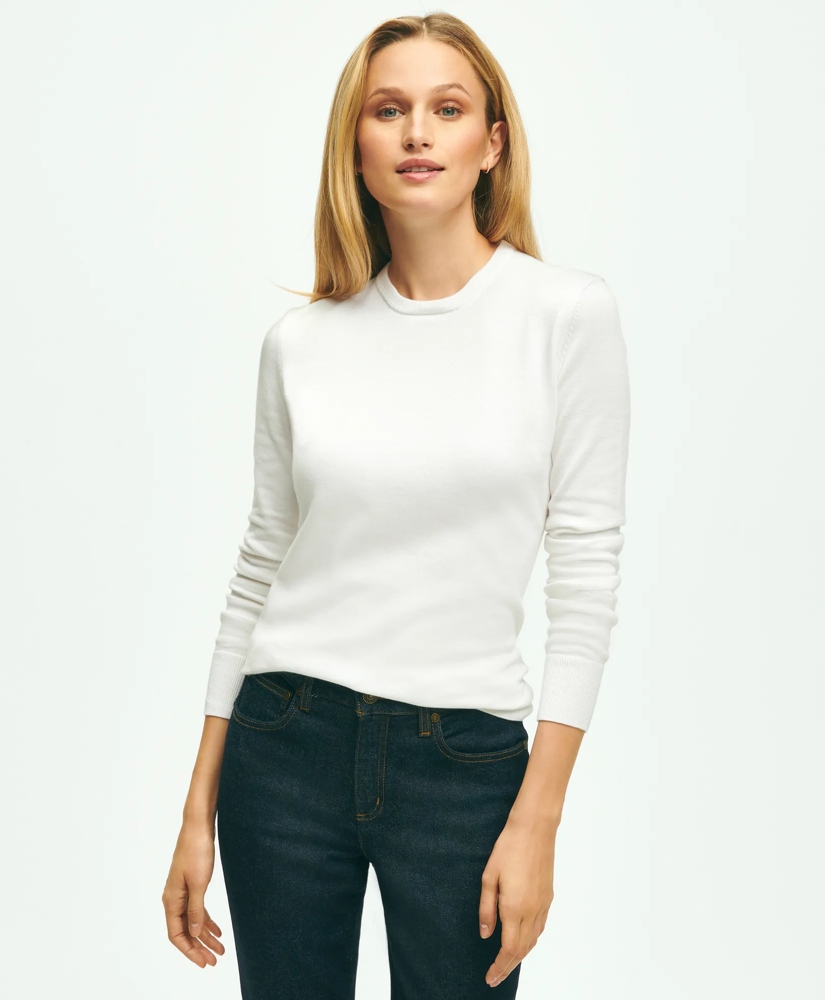 Cotton Sweater With Removable Ruffle Collar, image 5